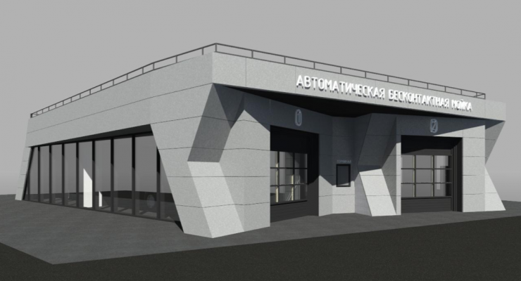 Автомойка из ЛСТК: 339м²
