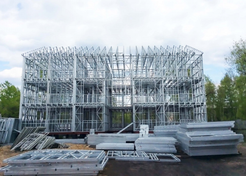 3-этажные ЛСТК дома: 46 000м²
